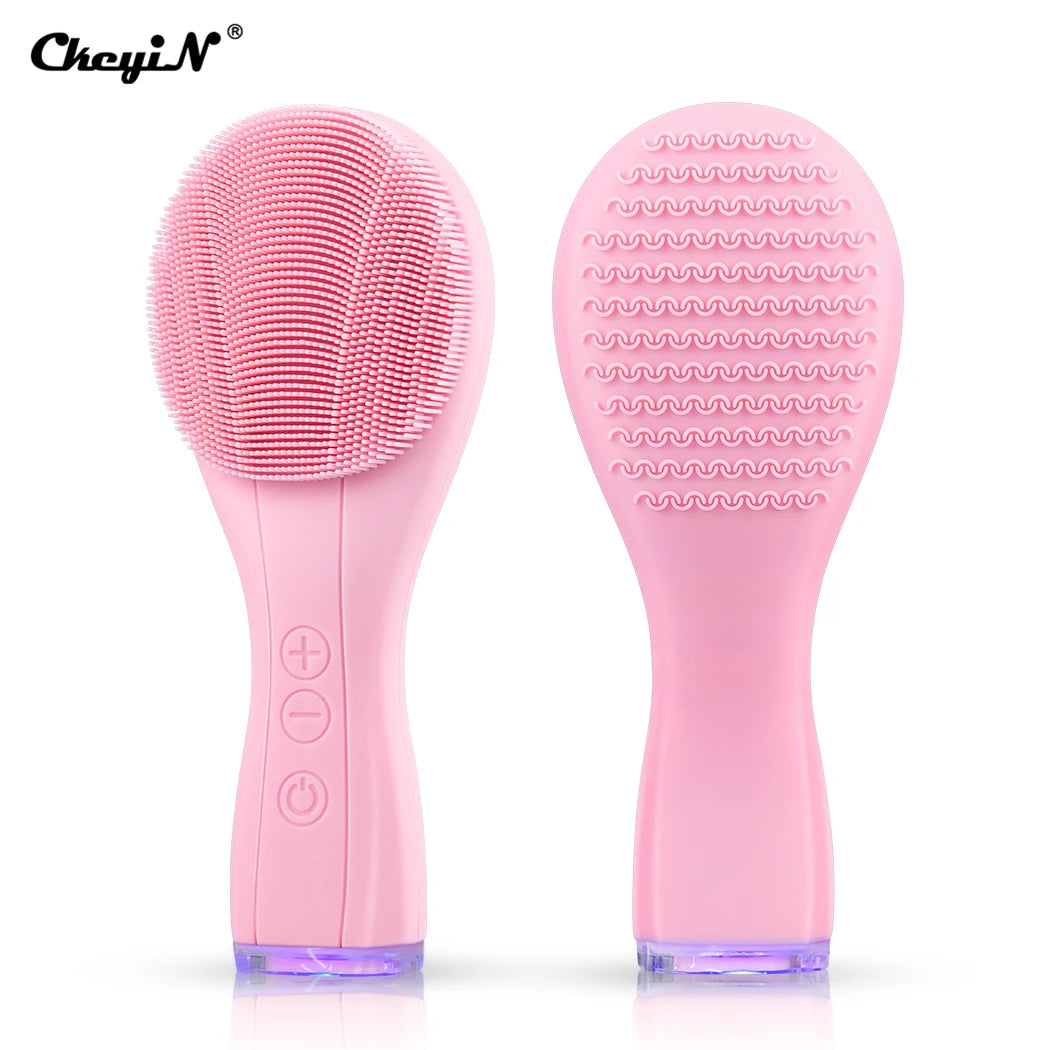 Electric Silicone Facial Brush