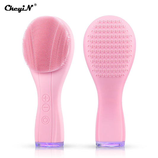 Electric Silicone Facial Brush