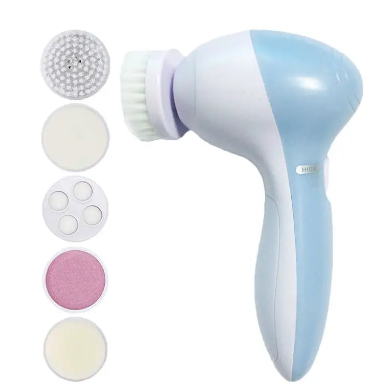 Electric 5 IN 1 Face Cleansing Brush