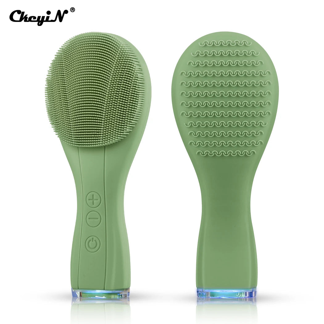 Electric Silicone Facial Brush