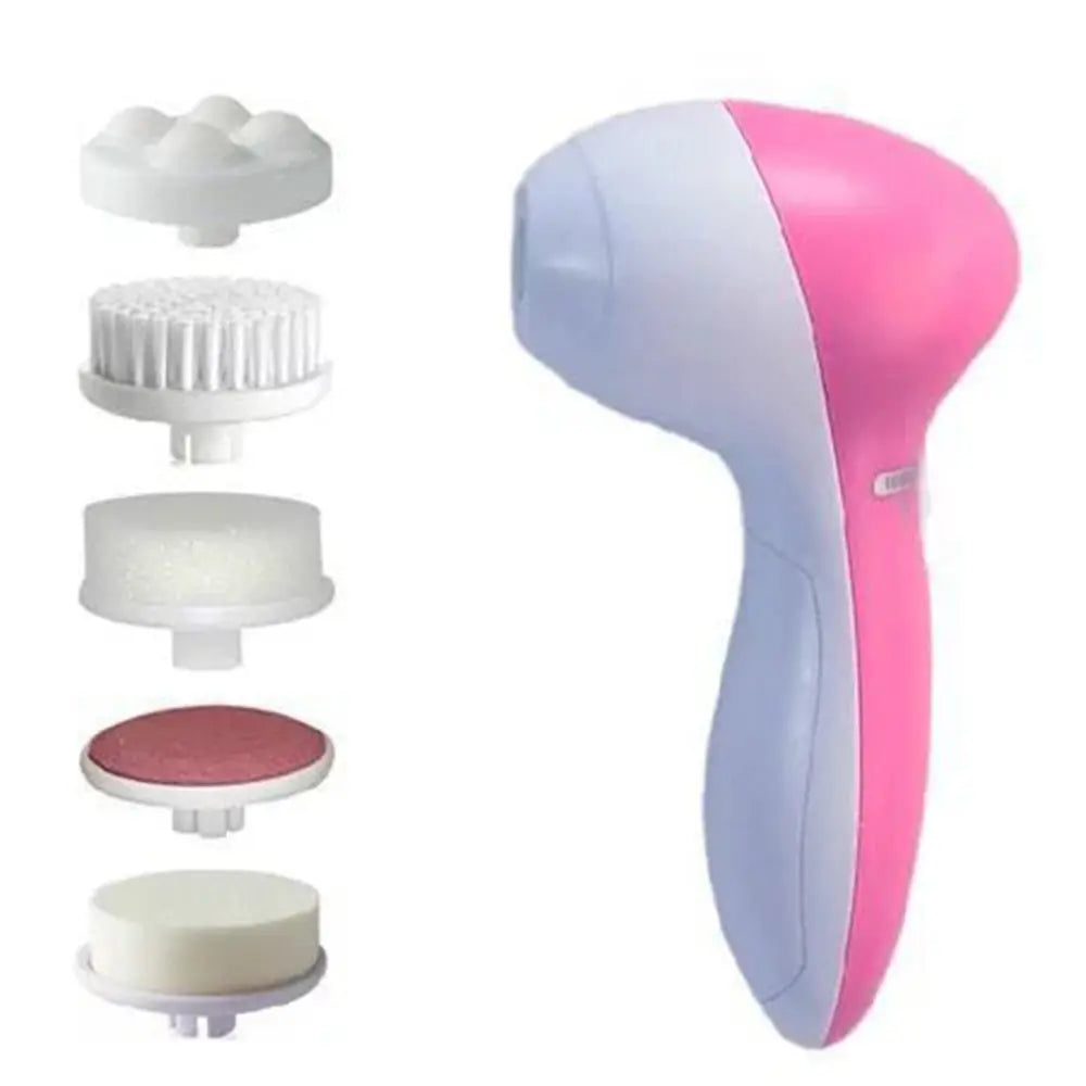 Electric 5 IN 1 Face Cleansing Brush