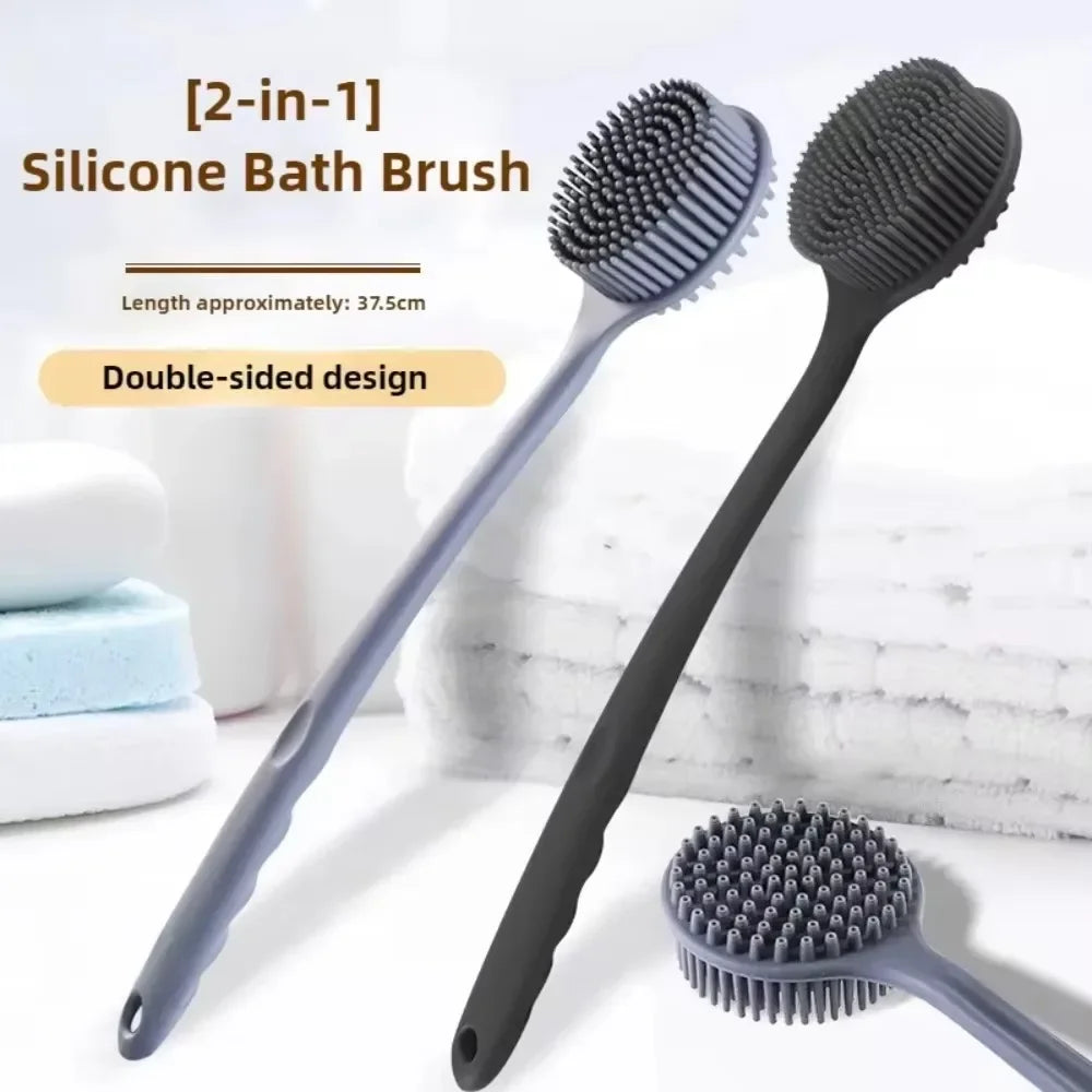 Soft Silicone Back Scrubber & Body Massage Brush